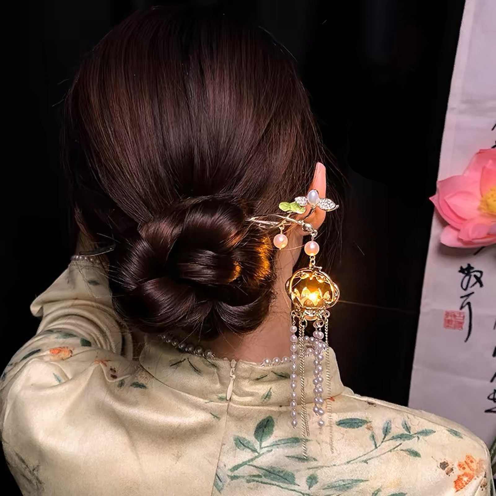 Luminous Flower Hairpin Exquis - đánh giá và giá Supply Florist