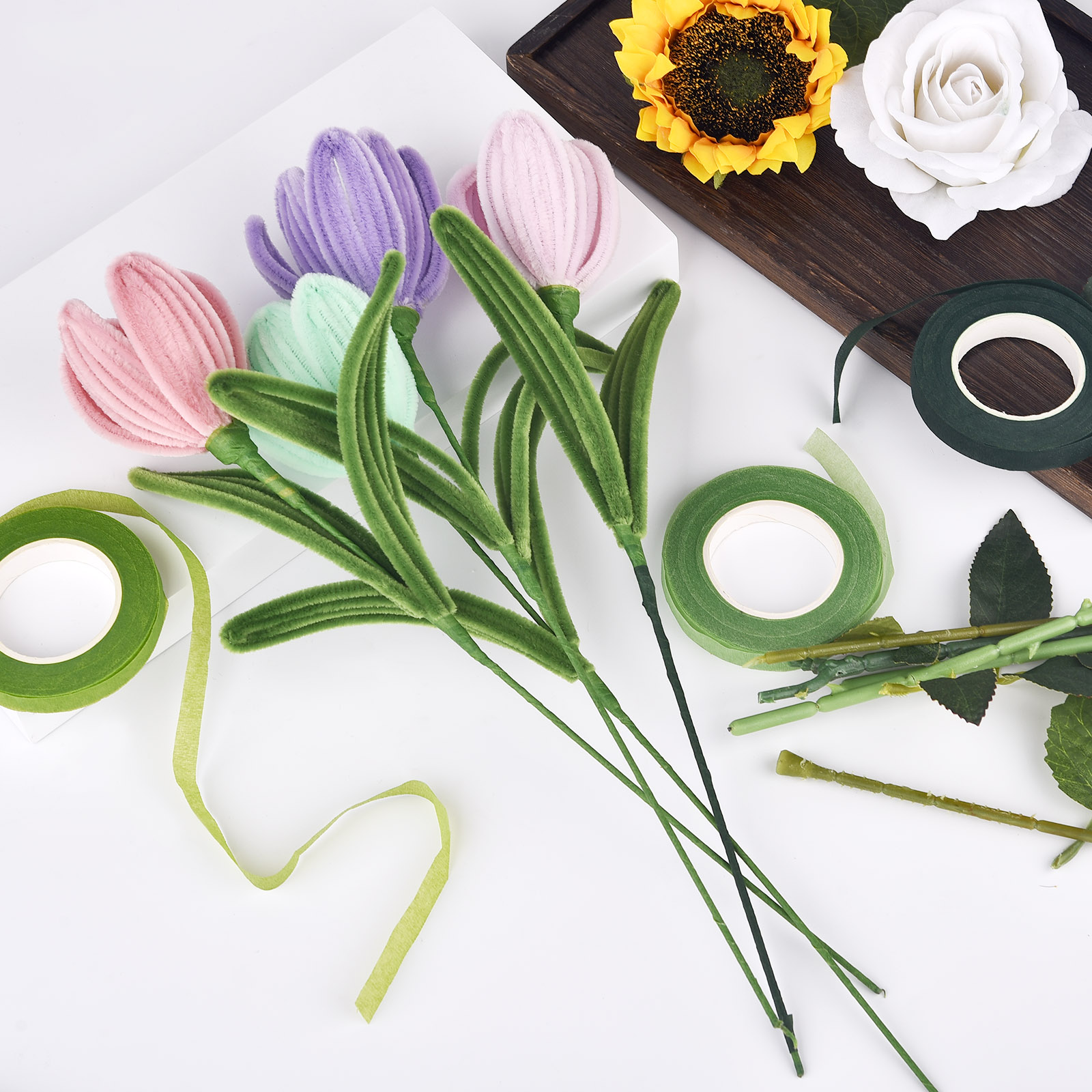 30yards Floral Stem Tape Corsa - đánh giá và giá Florist Supply Bulk
