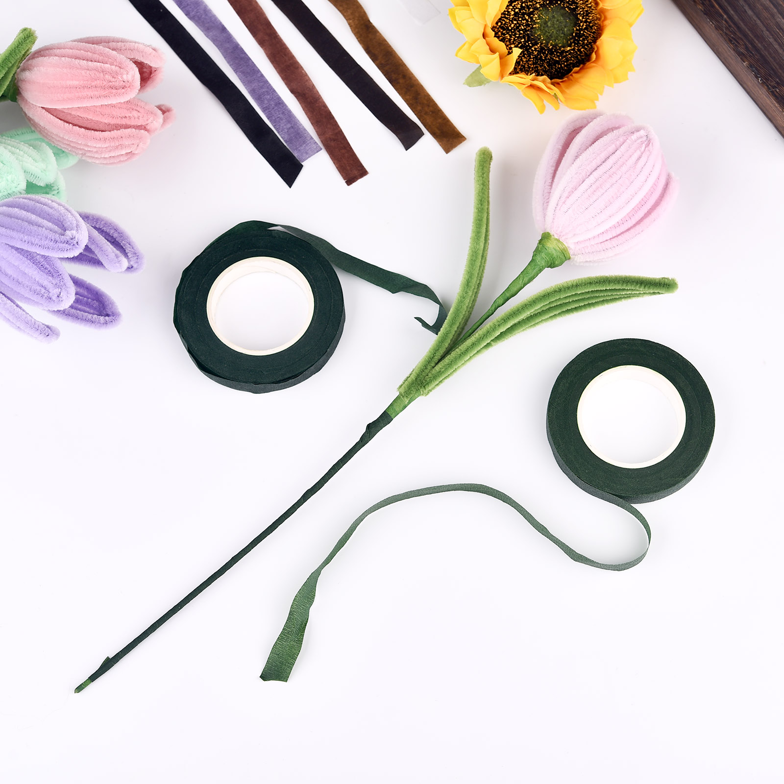 30yards Floral Stem Tape Corsa - đánh giá và giá Florist Supply Bulk