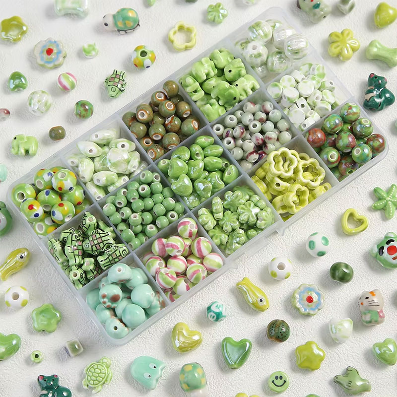 Fresh Green Ceramic Beads Cute - đánh giá và giá Supply Florist