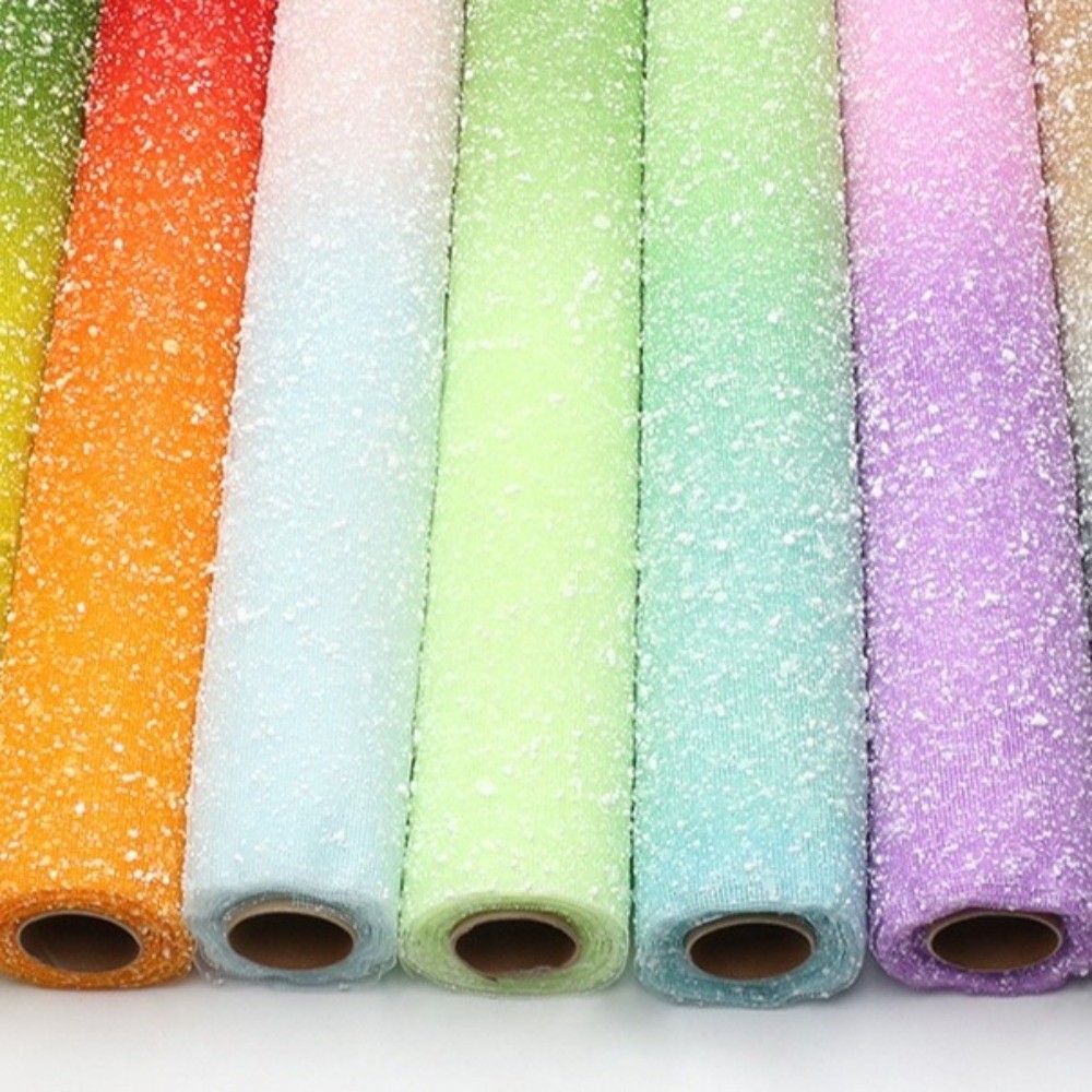 Gradient Snow Dot Yarn Mesh Pa - đánh giá và giá Florist Flower Supply